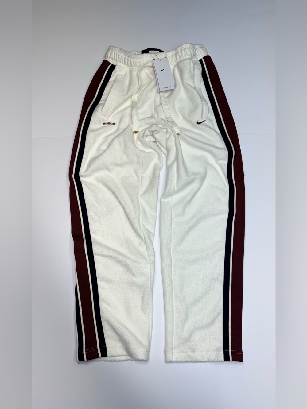 Nike LeBron Fleece Sail Pants Basketball Men’s Small HV3490-133 Retail $120 NWT